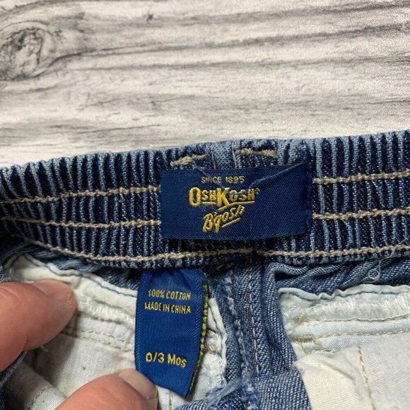 OshKosh B'Gosh Floral Print Denim Skirt - Picture 3 of 4